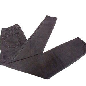Womens 25 Black Denim Skinny Pink Rocker Skate Emo Basic Casual Skinny Jeans‎